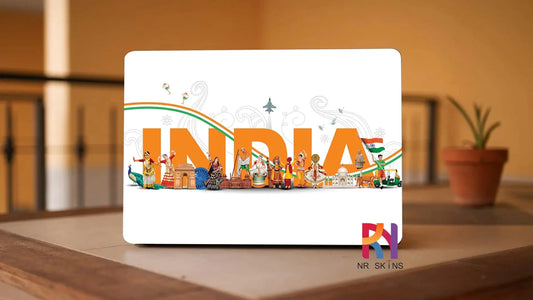 India Laptop 6D Skin - NR SKINS