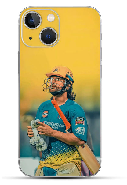 MS DHONI Mobile 6D Skin - NR SKINS
