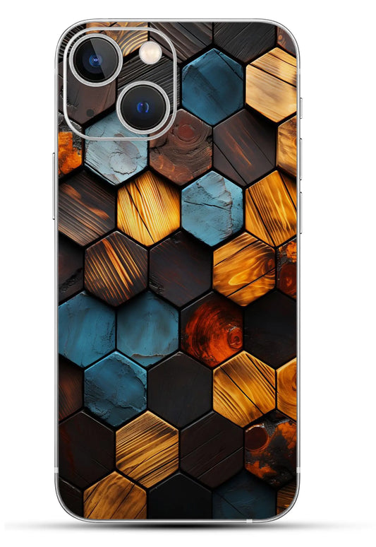 Wooden Mobile 6D Skin - NR SKINS
