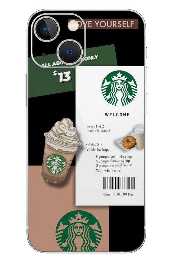 Star Bucks Mobile 6D Skin