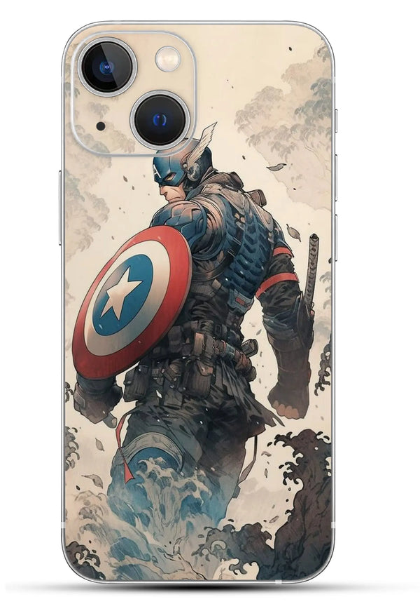Captain America Mobile 6D Skin