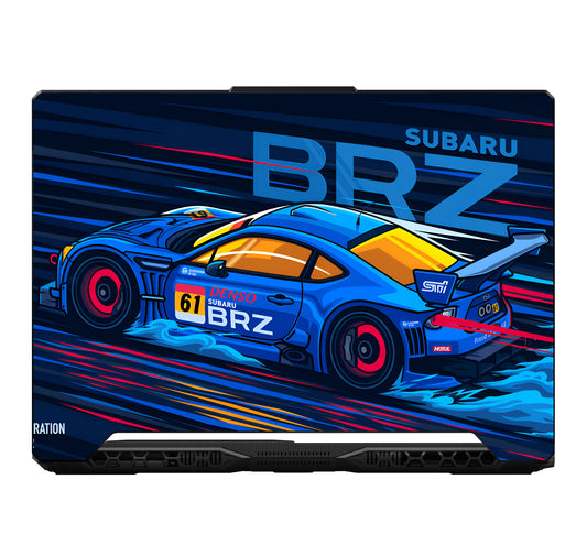 Ubaru BRZ Car Laptop Skin