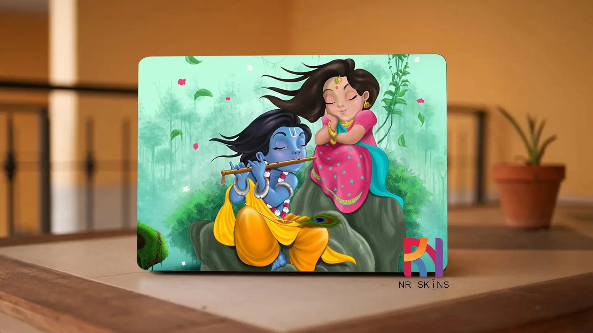 Radha Krishna Laptop 6D Skin - NR SKINS