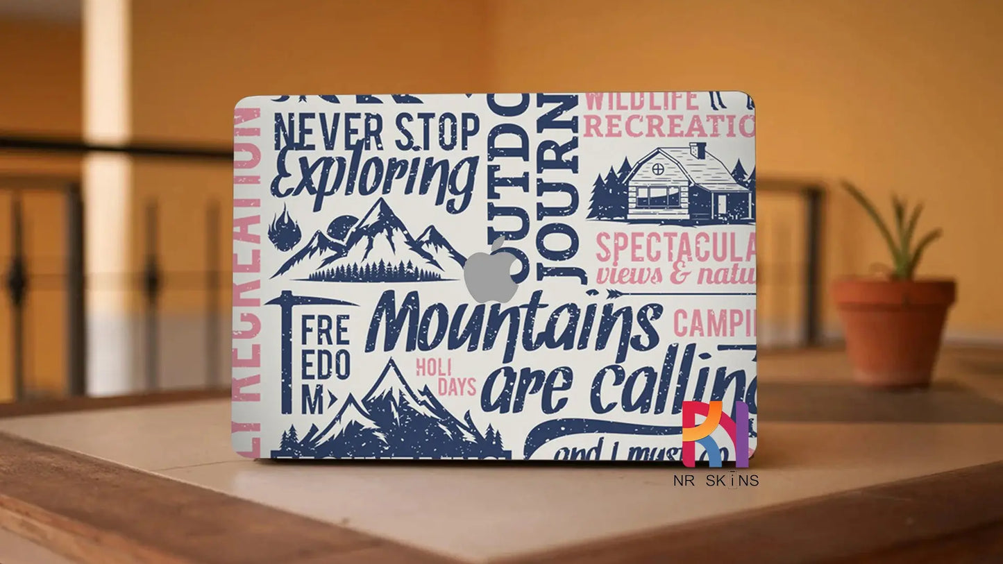 Mountain Laptop 6D Skin