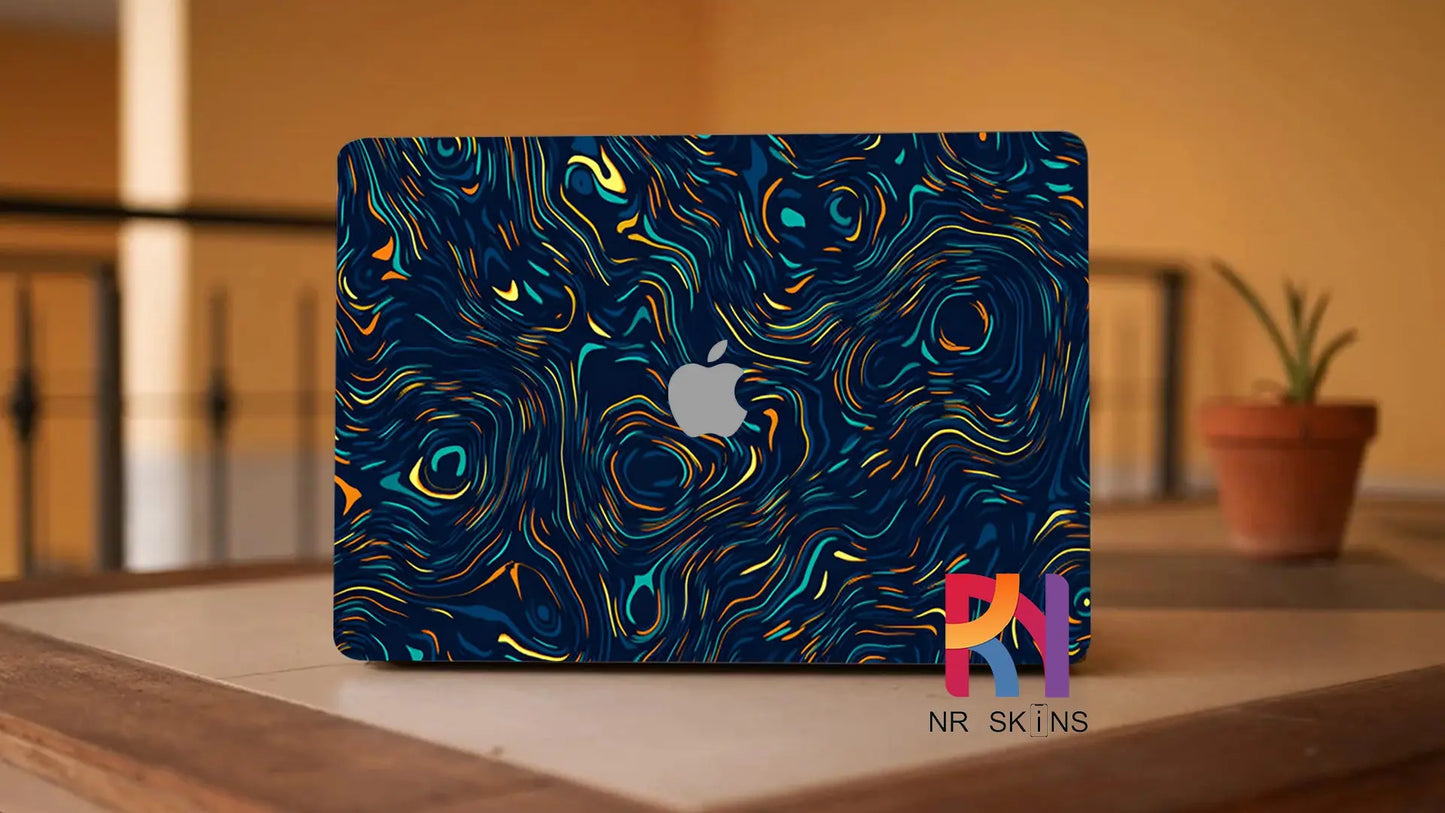 Multicolor strips Laptop 6D Skin - NR SKINS