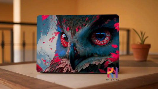 Owl Laptop 6D Skin - NR SKINS