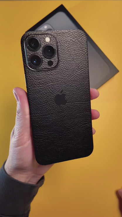 Black Leather Premium Skin