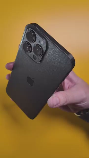 Black Titanium 3M Premium Material Mobile Skins