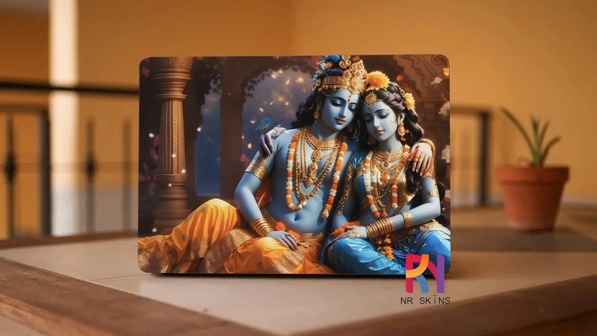 Radha Krishna Laptop 6D Skin - NR SKINS