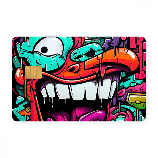 Grafitti Card Skin