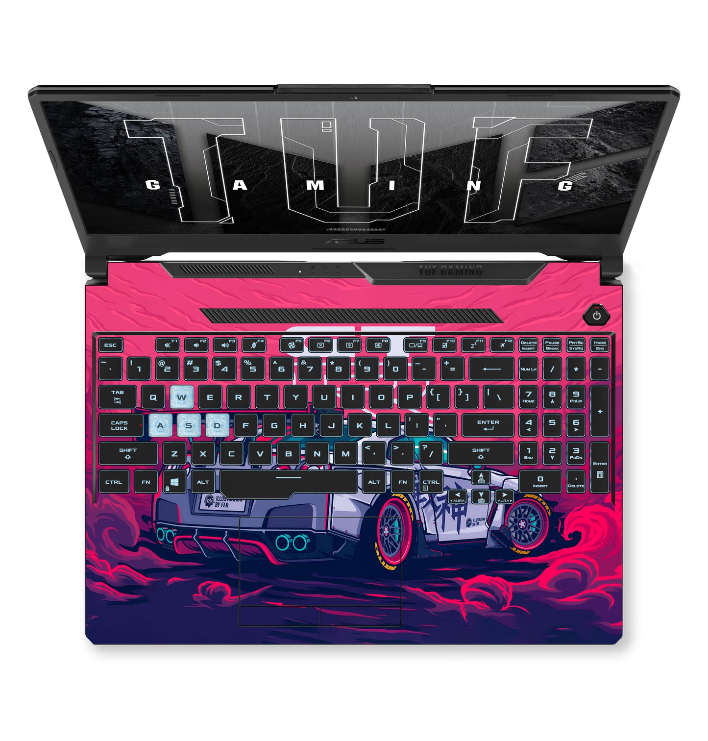 GTR Car Laptop Skin