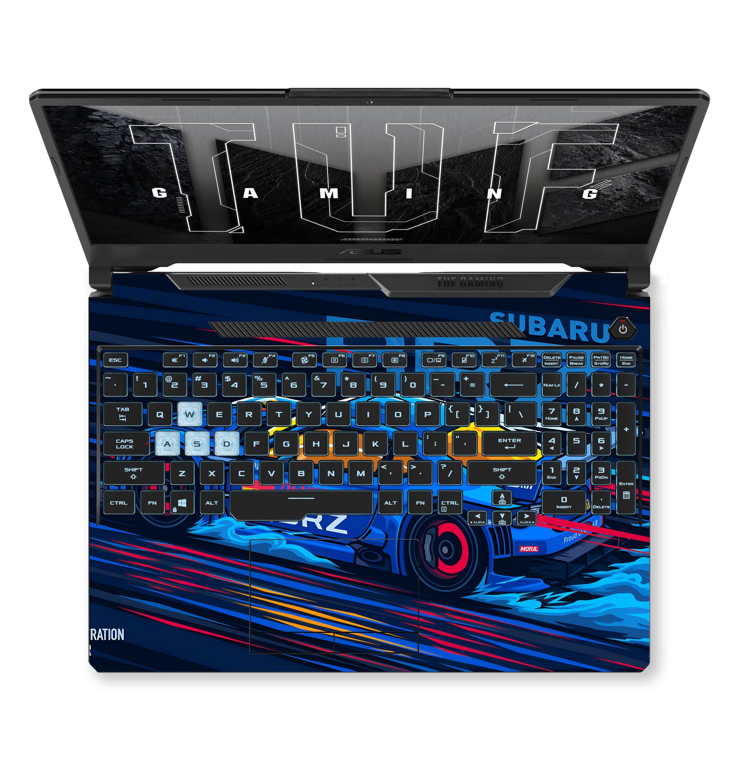 Ubaru BRZ Car Laptop Skin